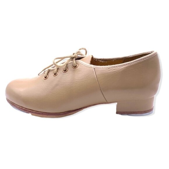 Bloch Jazz Tap Leather Shoes Lace Up Oxford S0301L Dance 4 6 Performance Stage - Picture 3 of 8